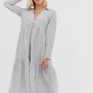 Tiered Smock Midi Dress Never Worn